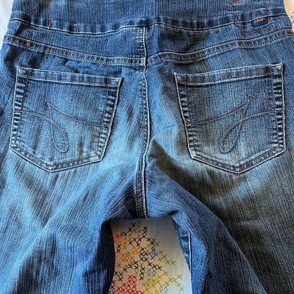 Women's JAG High Rise Straight Leg Denim Jeans - Picture 7 of 11